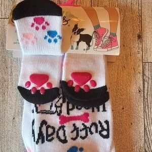 Chatties- Matching sock set for pet and owner- RUFF DAY
